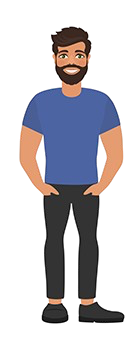 [Target male silhouette]