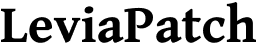 LeviaPatch